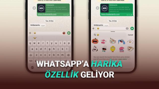 WhatsApp'a Sohbetlerinizi Çok Daha Eğlenceli Hale Getirecek Çıkartma Önerileri Geliyor!