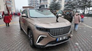 Kayseri’de Yerli Malı Haftası’nda Minikler TOGG ile Tanıştı