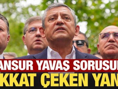 Ozgur ozelden son dakika mansur yavas aciklamasi IfAjZSnh